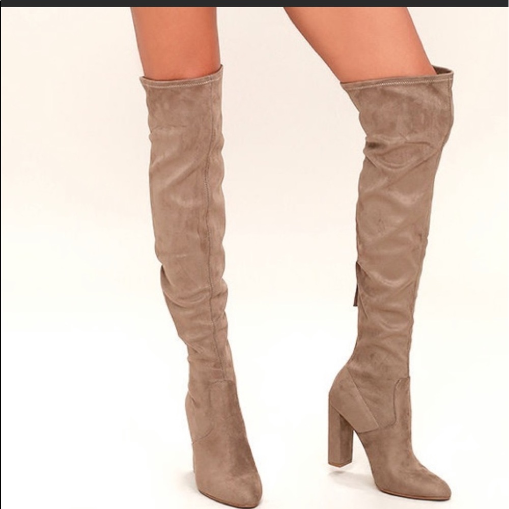 Steve Madden thigh high boots
